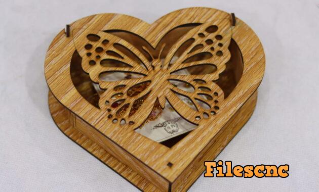 Laser Cut Butterfly cnc cutting plywood
