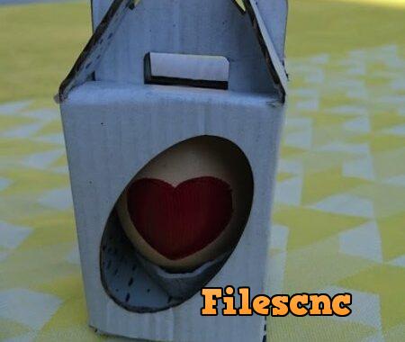 Laser Cut Foldable Eggbox