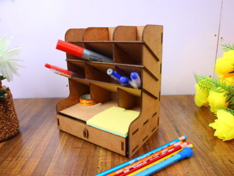 Laser Cut Wood Desk Organizer With Drawers Office raytools bm110 Filescnc 2024 For Free Laser Cut Wood Desk Organizer With Drawers Office raytools bm110