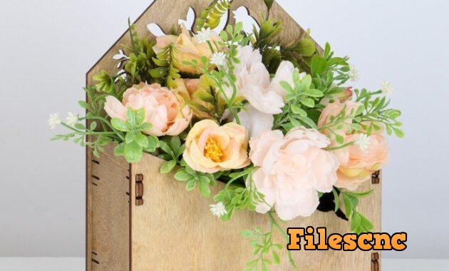 Laser Cut Flower Box Basket best laser cnc