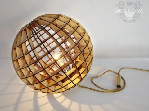 Laser Cut Wood Ball Lamp cnc prototyping Filescnc 2025 Free Download Laser Cut Wood Ball Lamp cnc prototyping