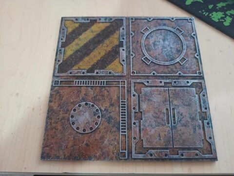 Hive City Mechanicus Tiles For Laser Cutting