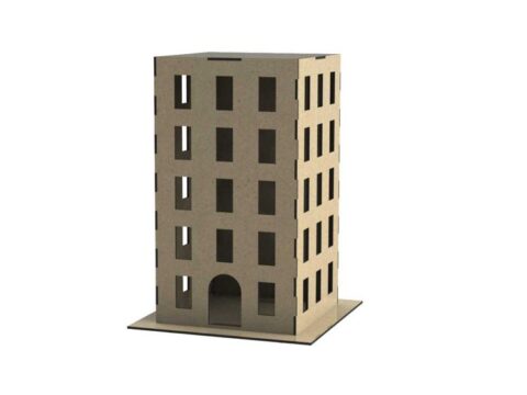 Laser Cut Building