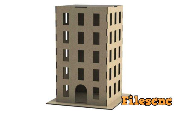 Laser Cut Building