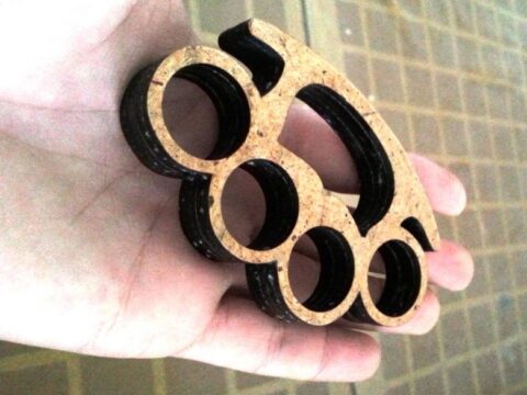 Laser Cut Knuckles SVG File Laser Cut Knuckles SVG File