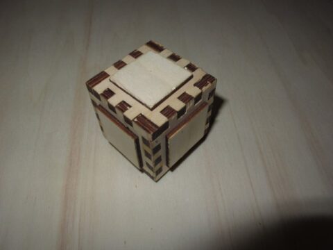 Laser Cut Puzzle Box SVG File Laser Cut Puzzle Box SVG File