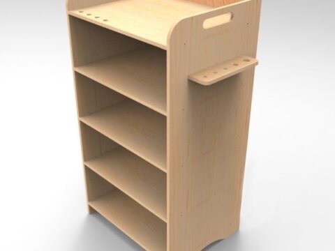 Laser Cut Office Cabinet Office Storage Rack 8mm Free Vector Laser Cut Office Cabinet Office Storage Rack 8mm Free Vector