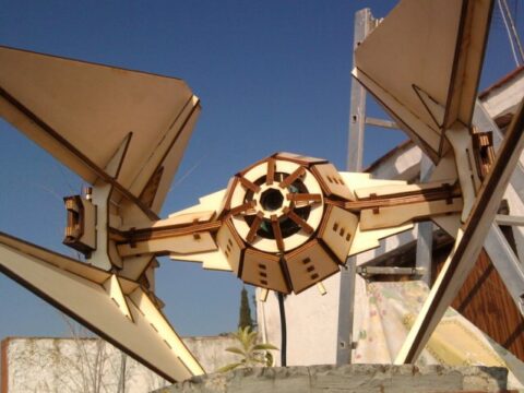 Laser Cut Tie Interceptor SVG File Laser Cut Tie Interceptor SVG File