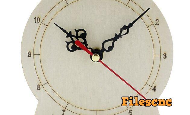 Laser Cut DIY Wooden Clock Wooden Clock Assembly Kit Practical Educational Toy For Kids Baby