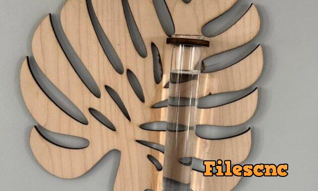 Laser Cut Plant Propagation Station, Gift For Plant Lover, Wall Vase For Plant Cuttings, Hydroponic Vase