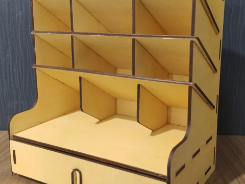 Laser Cut Storage Box Desk Drawer Organizer: The Ultimate Solution for Desk Organization
